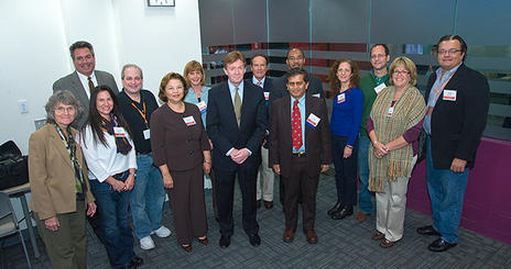 Parents Leadership Council Members at the Fall 2009 Meeting